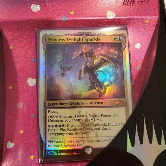 NIB My‎ Little Pony Ponies Magic the Gathering The Galloping Box Set MTG New - Picture 4 of 4